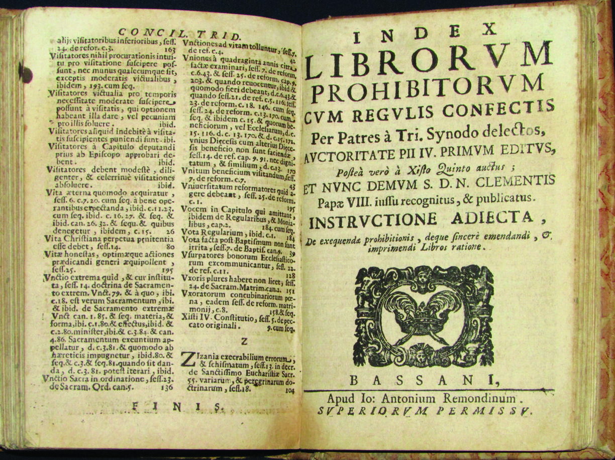 INDICE LIBRI INQUISIZIONE